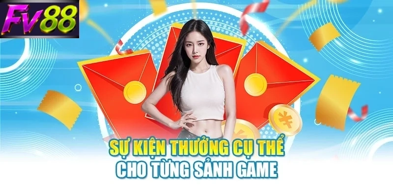 su kien thuong cu the cho tung sanh game Sự kiện thưởng cụ thể cho từng sảnh game